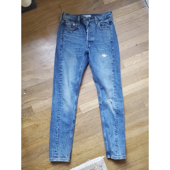 levi's 501 altered skinny